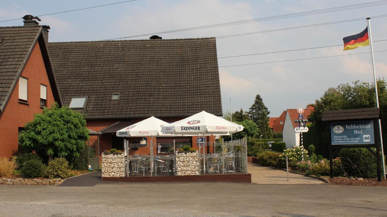Landgasthaus Veltheimer Hof Porta Westfalica Exterior photo